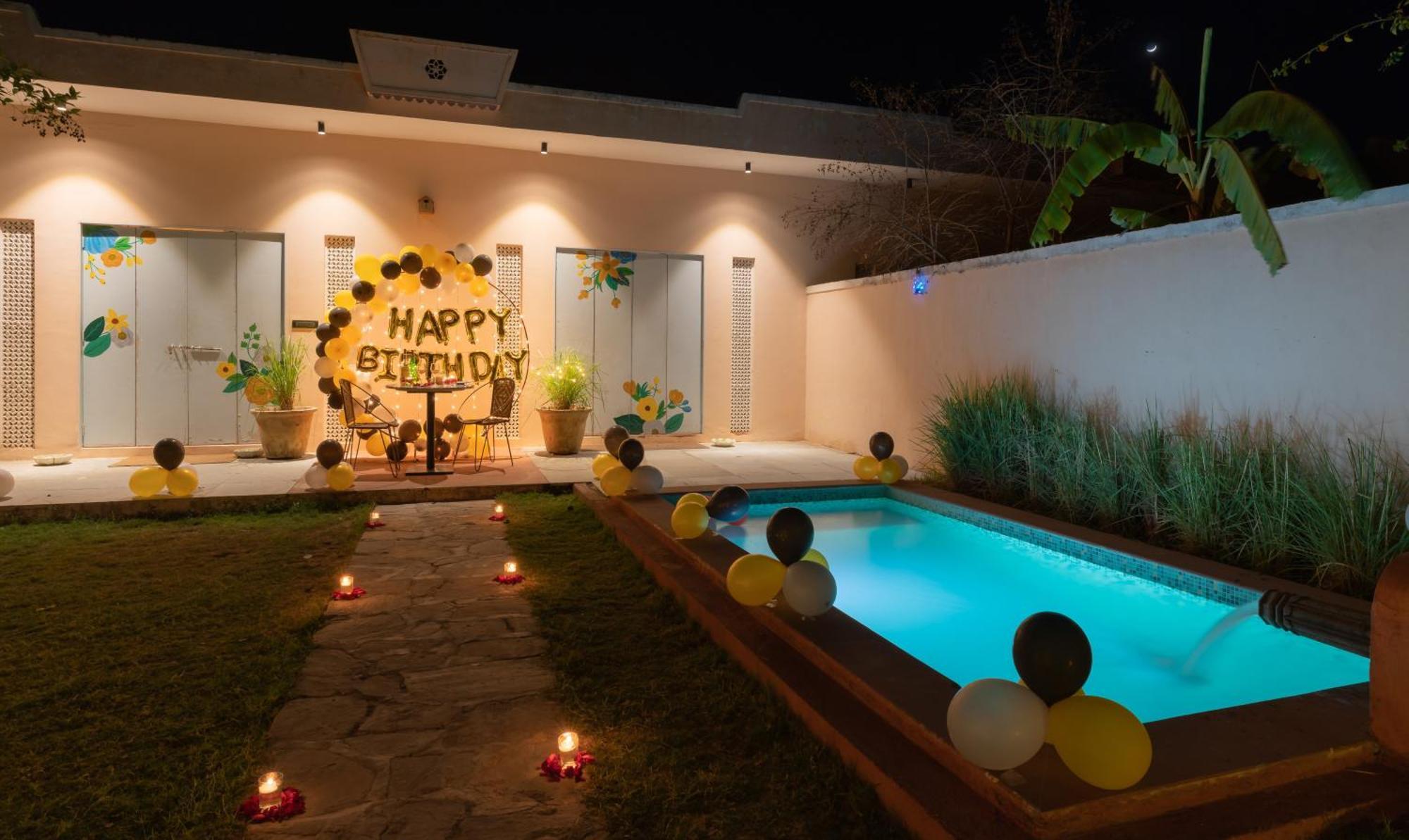 Parijat Private Pool Villa 1, 2 And 3 Bhk Udaipur Kültér fotó